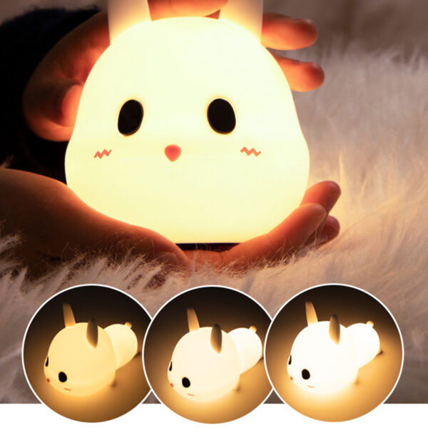 Silly Rabbit Silicone Night Light